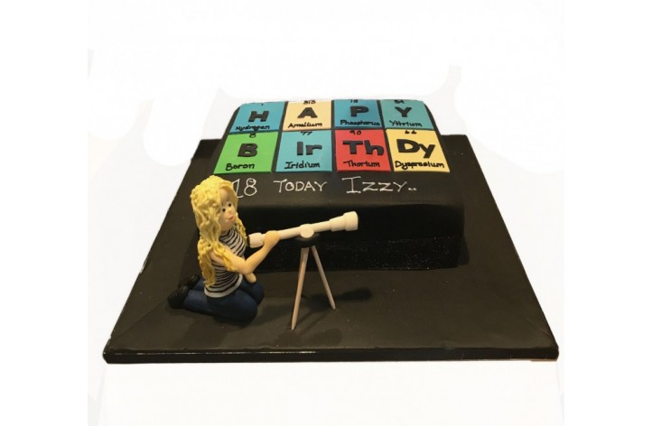 Periodic Table Cake